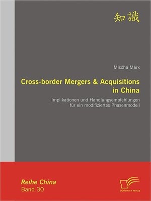 cover image of Cross-border Mergers & Acquisitions in China